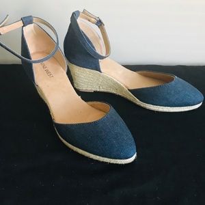🎉Must Go🎉  Nine West Denim Espadrilles